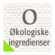 &Oslash;kologiske ingredienser