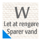 Let at reng&oslash;re Sparer vand